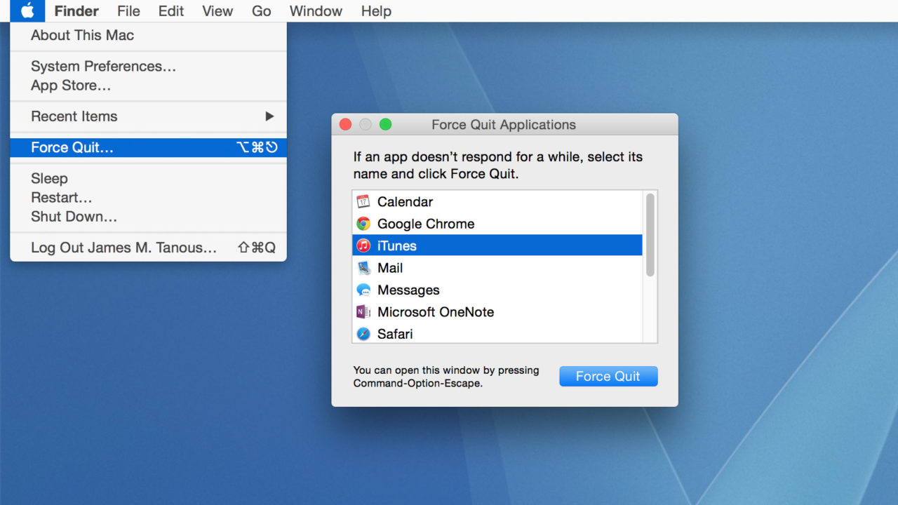 Shut Down Apps In Mac